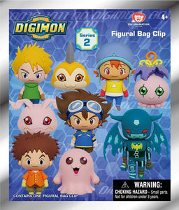 Monogram Digimon Series 2 Figural Bag Clip Keychain