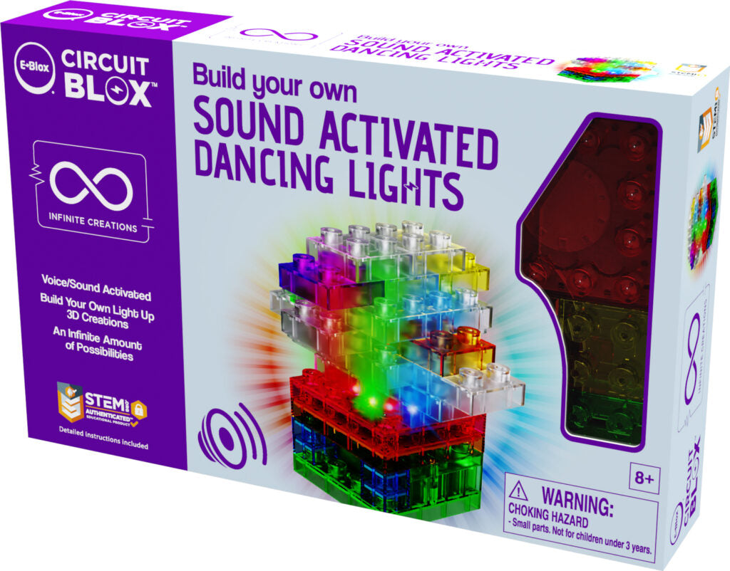 E-Blox Circuit Blox, Build Your Own Sound Activated Dancing Lights