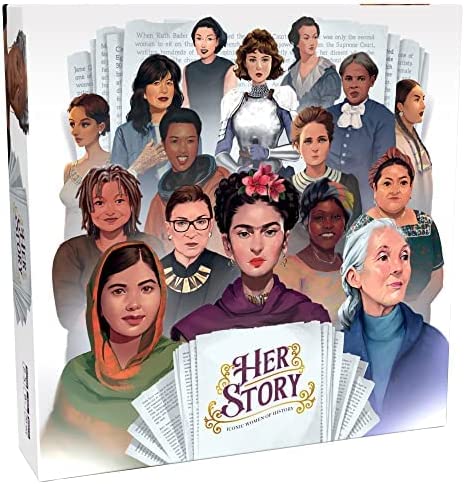 Her Story Iconic Women in History Board Game