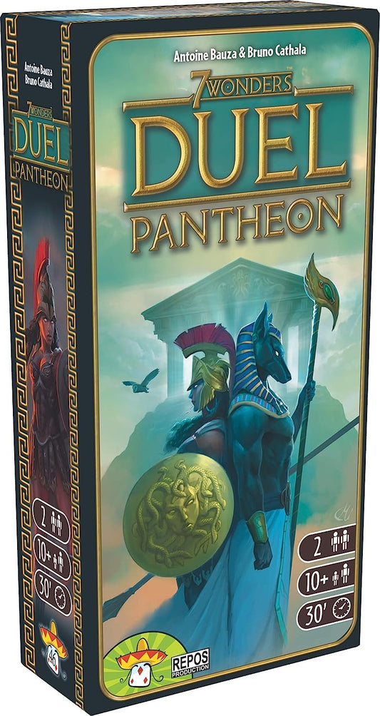 7 Wonders Duel Pantheon Card Game Expansion