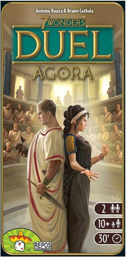 7 Wonders Duel Agora Card Game Expansion