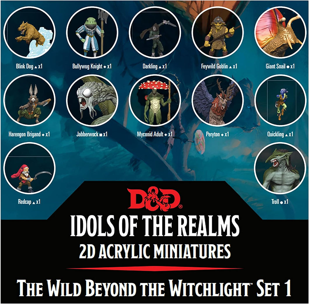 WizKids D&D Idols of The Realms: The Wild Beyond The Witchlight Set 1