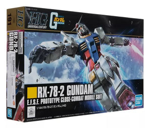 Bandai Spirits HG 1/144 RX-78-2 Gundam EFSF Prototype Close-Combat Mobile Suit Model Kit