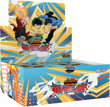 Load image into Gallery viewer, Jasco My Hero Academia Collectible Card Game Series 3 Unlimited Heroes Clash Booster Display 24 Packs
