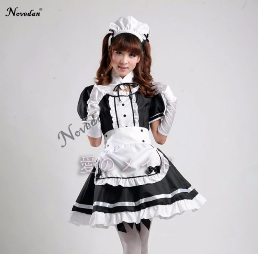 Classic Maid Dress Plus Size