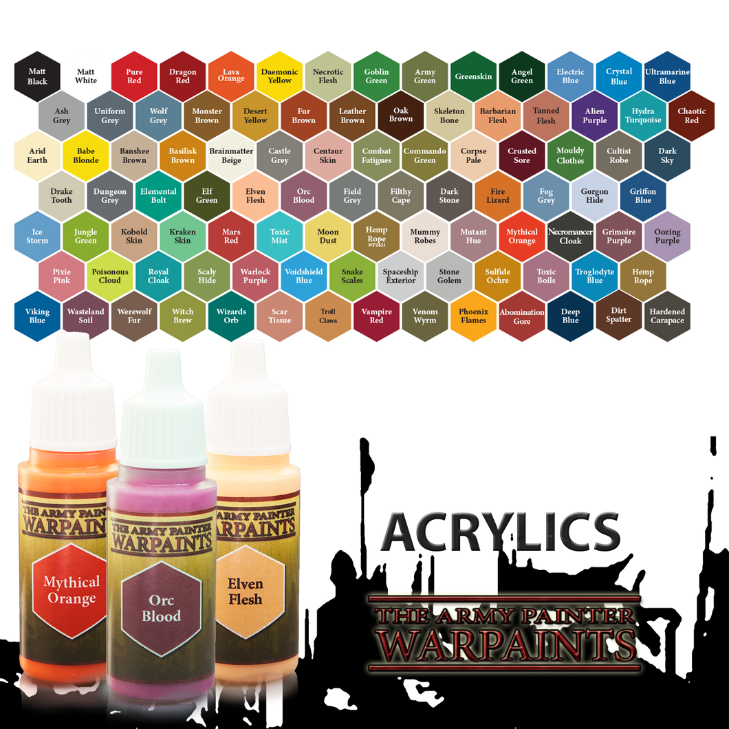 The Army Painter Acrylic WarPaints